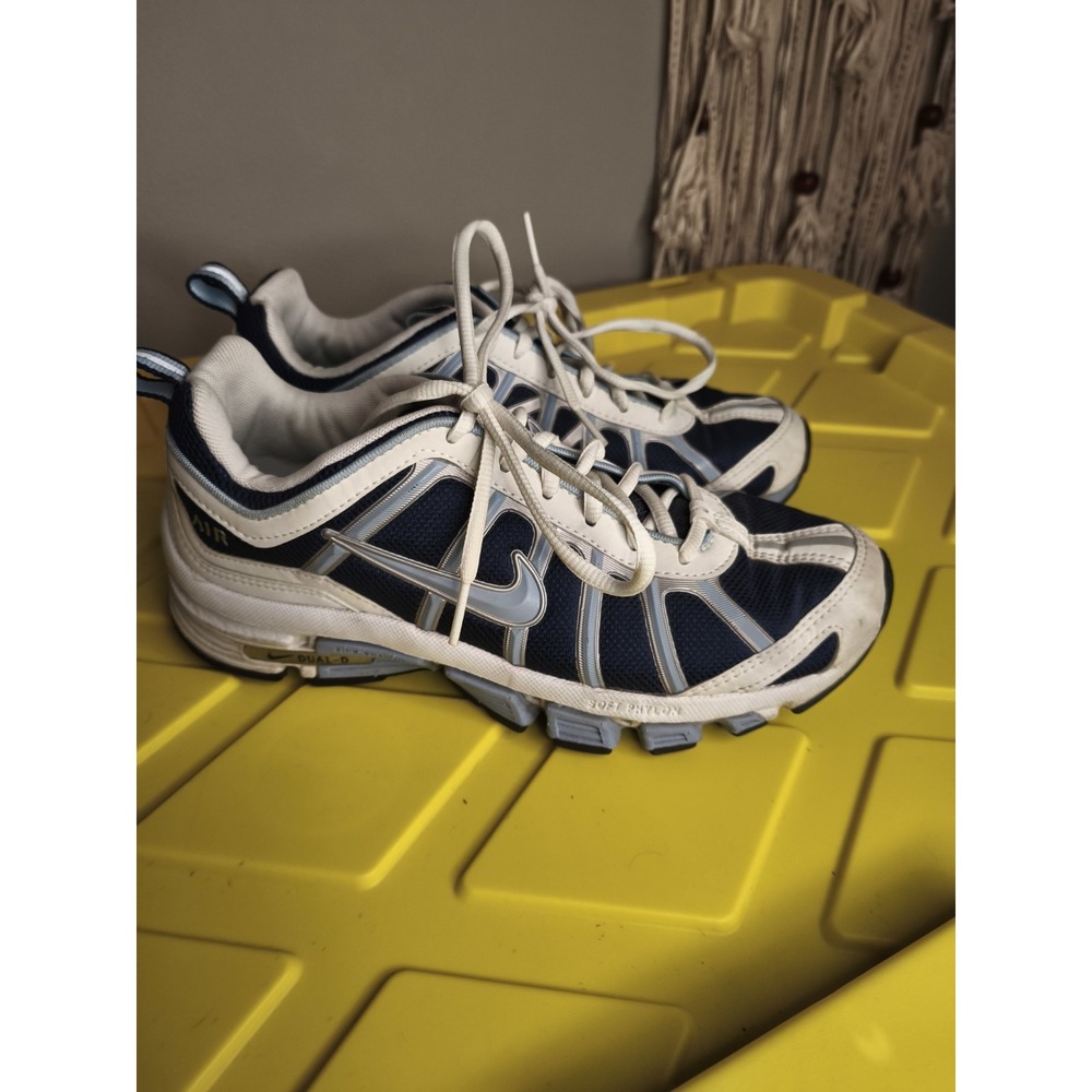 Nike Air Women's Size‎ 8.5 Blue White Firm Phylon Dual D Running Shoes